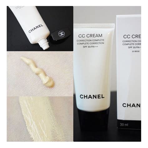 chanel cc cream 20 beige review|chanel tinted moisturizer with sunscreen.